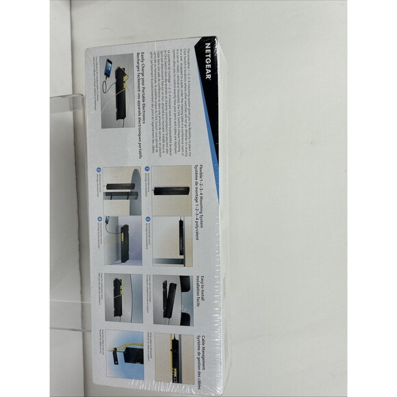 Netgear GSS108E 8-Port Gigabit Ethernet Plus Click Switch Black - Picture 3 of 6